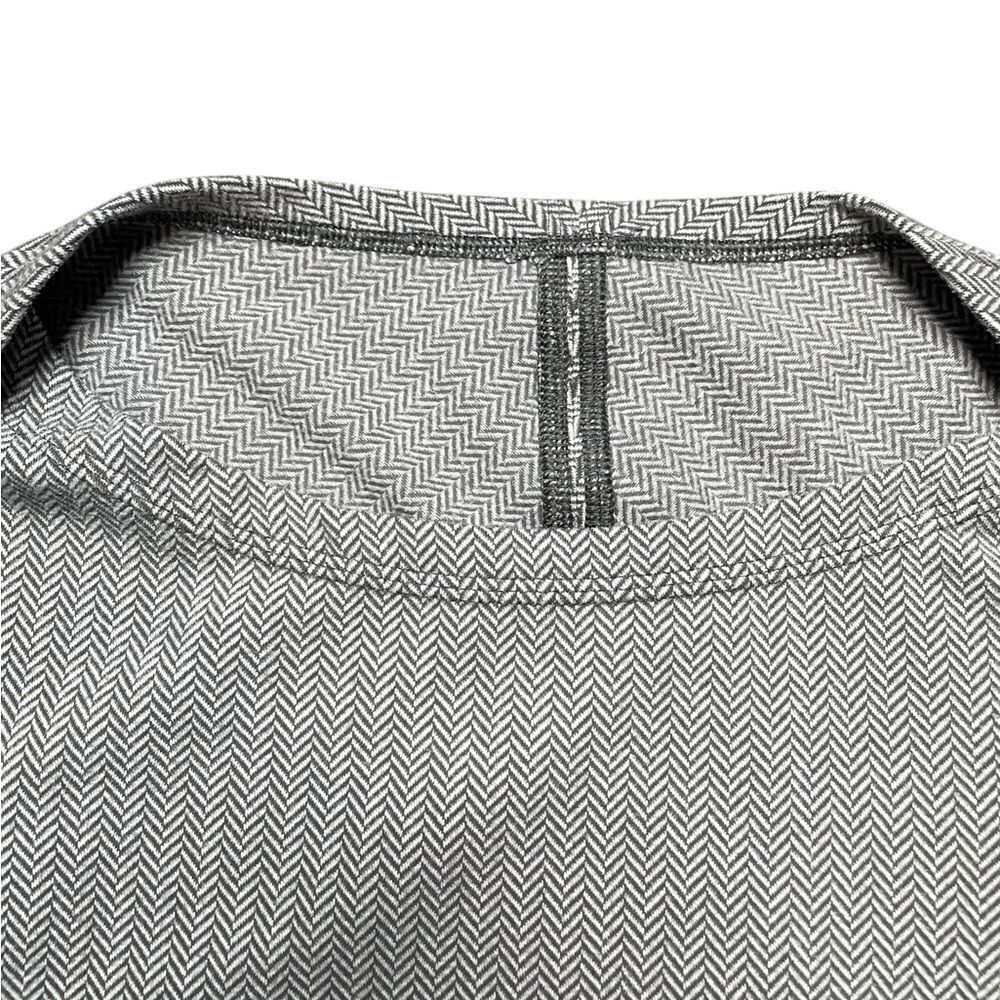 LULULEMON Kanto Catch Me Long Sleeve Top herringbone Size 8 - Picture 8 of 13